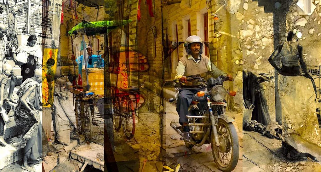 Jean-Michel SAGOT, Motard - Varanasi (India), 2020.