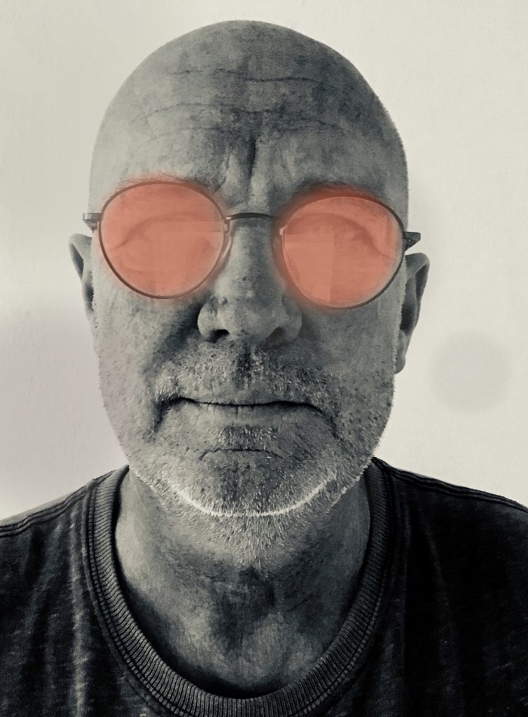 John MARTIN, Autoportrait - 2023.